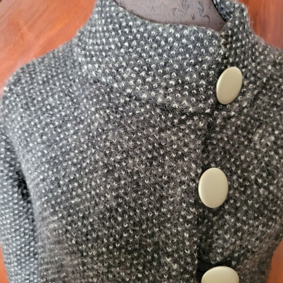 Covington Wool Asymmetrical Button Womens Cardigan Sweater - Picture 4 of 5